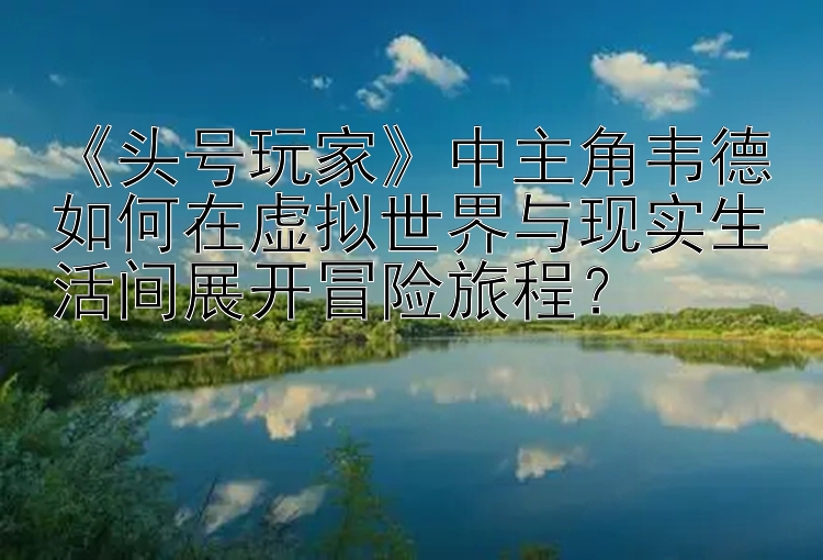 《头号玩家》中主角韦德如何在虚拟世界与现实生活间展开冒险旅程？